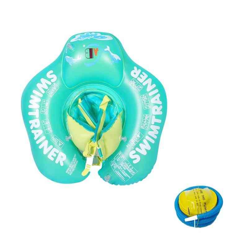 Oppustelige flyder baby cirkel svømmering dobbelt airbags svømme