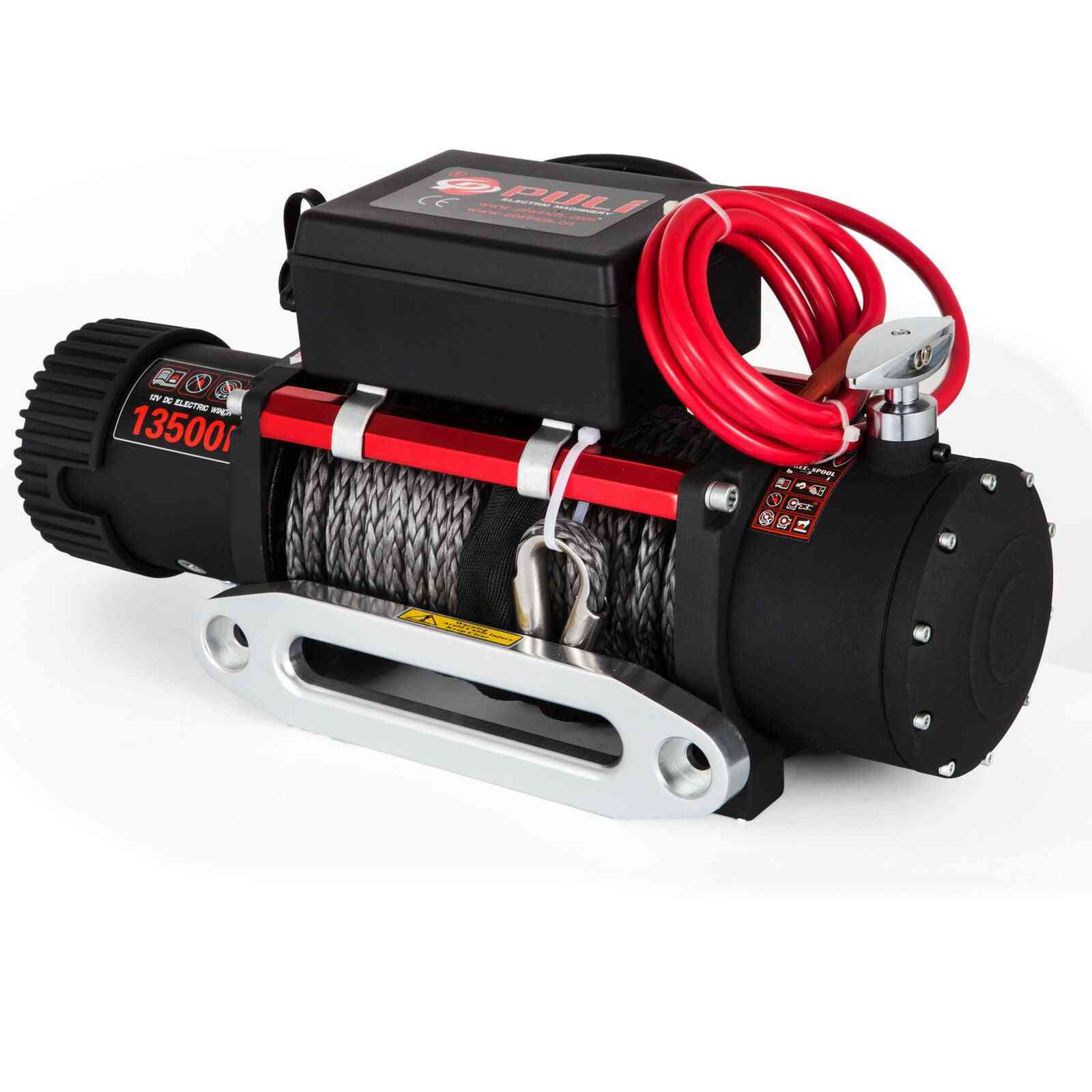 13500lbs Electric Winch 12v Recovery Exterior Parts