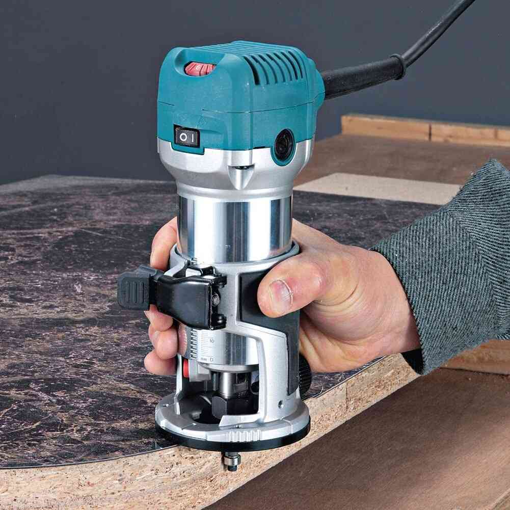 Router Base Dust Cover Wood Milling Cutter Base Trimming Machine Stand