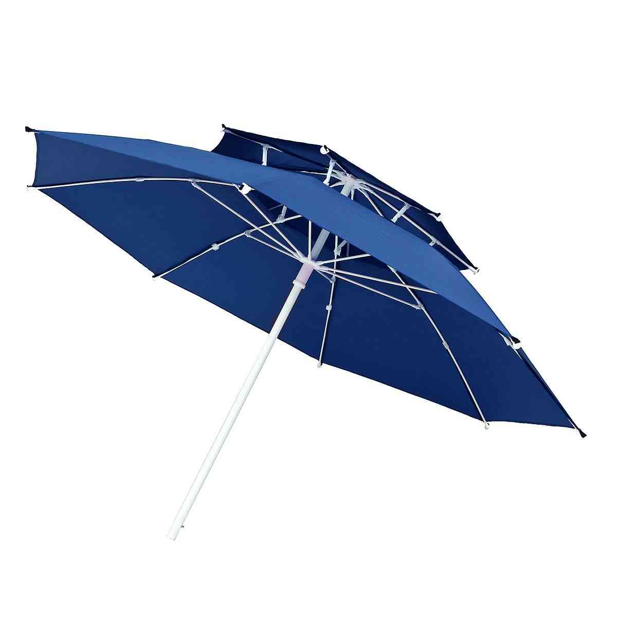 2,4 x 8 mm: n kaksikerroksinen aurinkovarjo