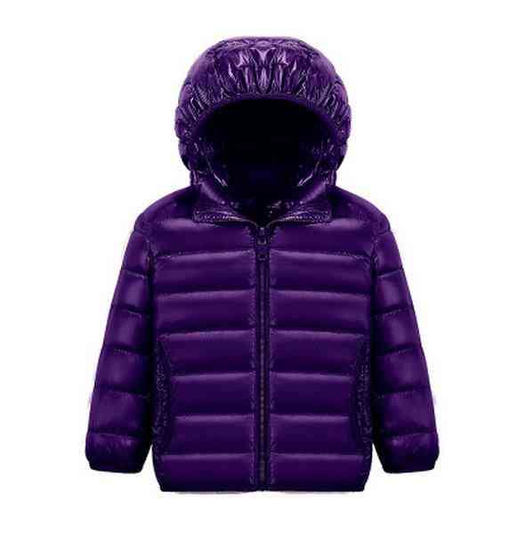 Outerwear Boy And Girl Autumn Warm Down Hooded Coat