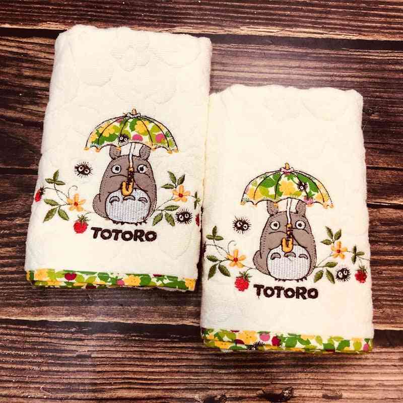 Cartoon- Knitted Cotton, Face Towels For Home