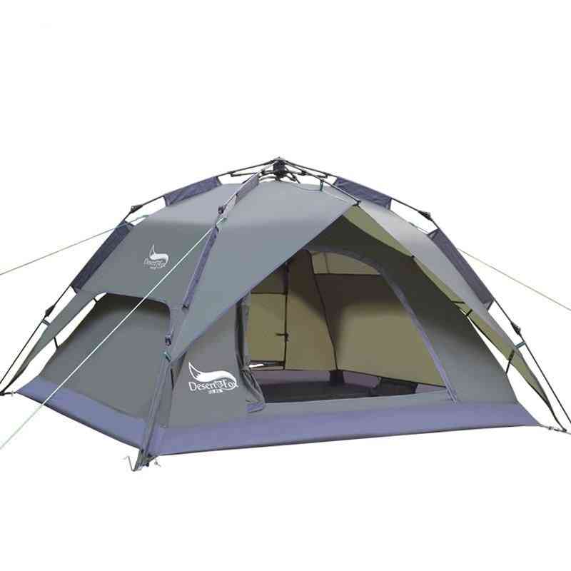 3-4 Person Family Tent Double Layer Instant Set Up