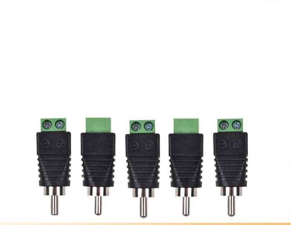 Bnc Connectors Male Rca Plug