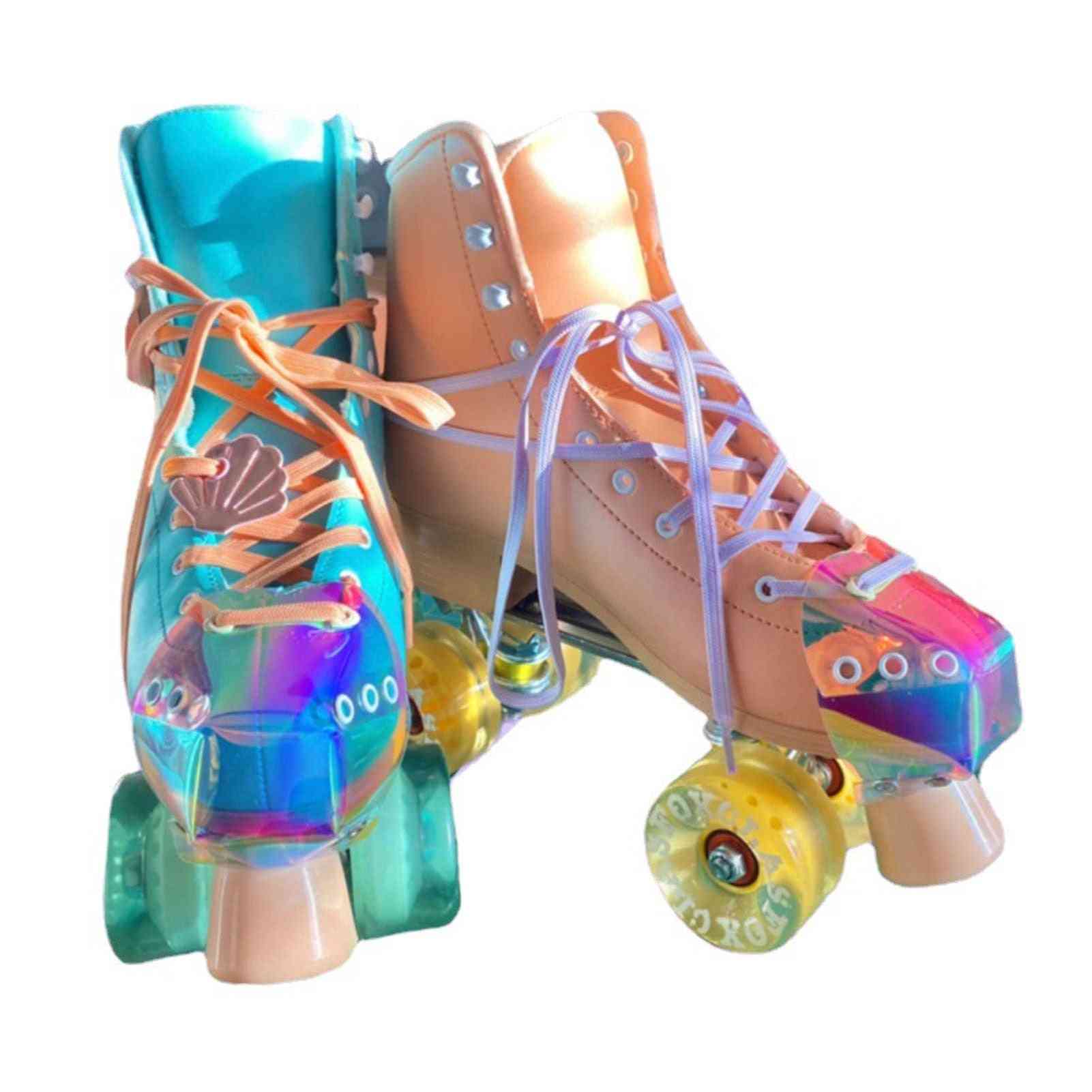 Roller Skate Toe Guards Pu Leather Roller
