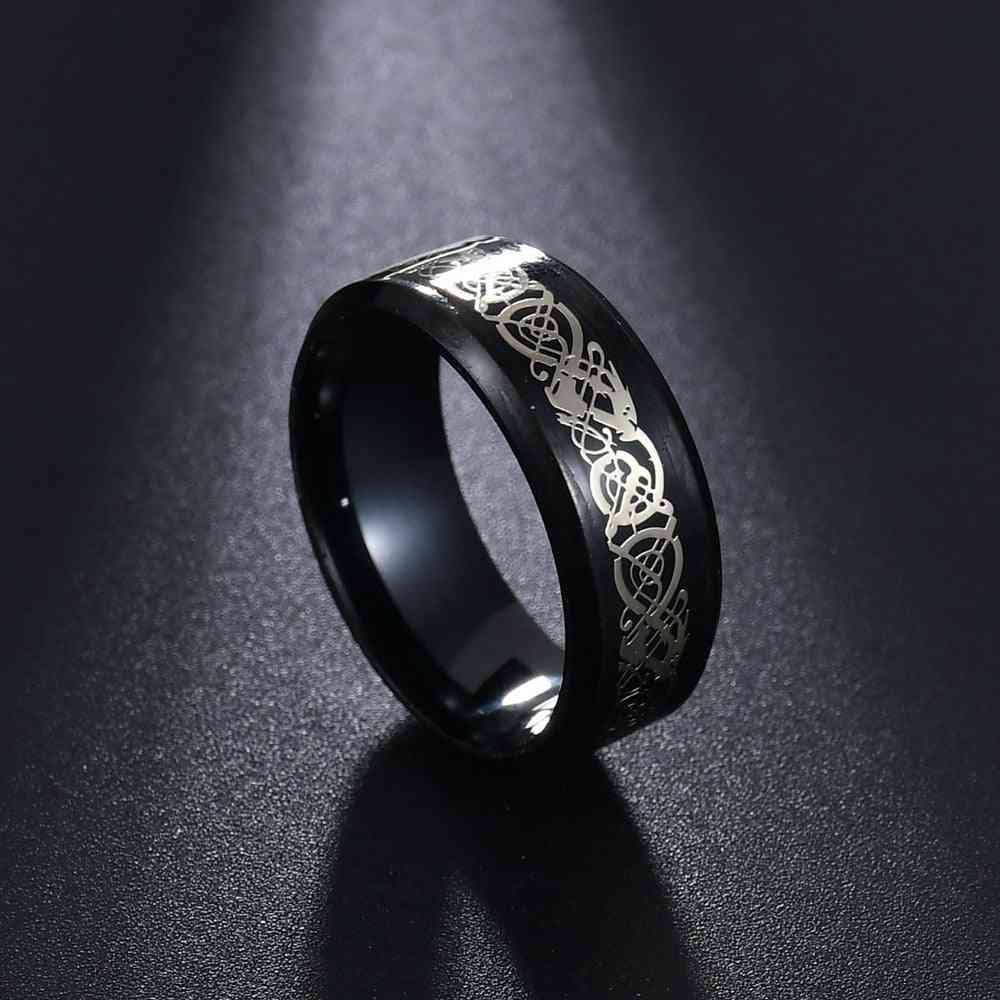Stainless Steel Rotatable Ring For Adults - Men / Women, Set-3