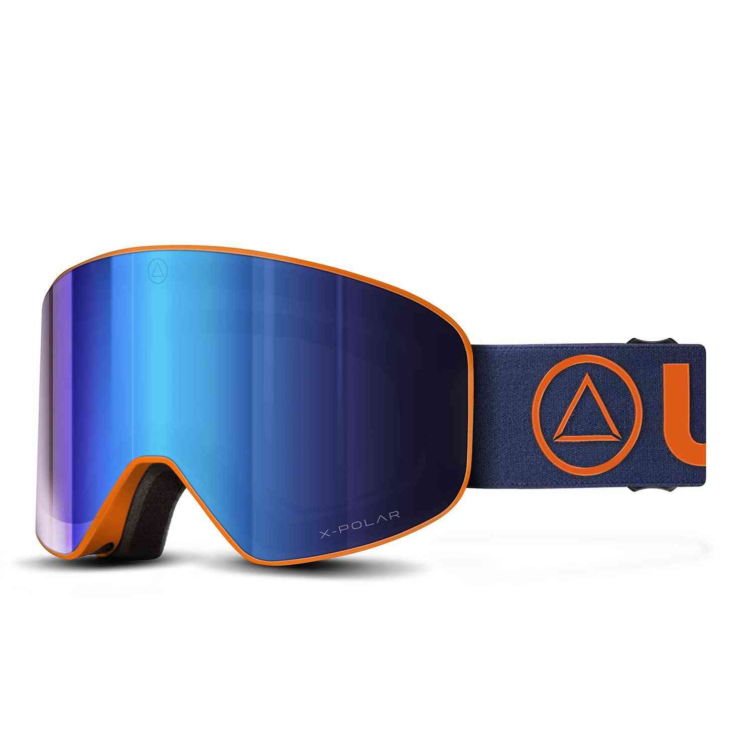 Avalanche Orange / Blue Glasses