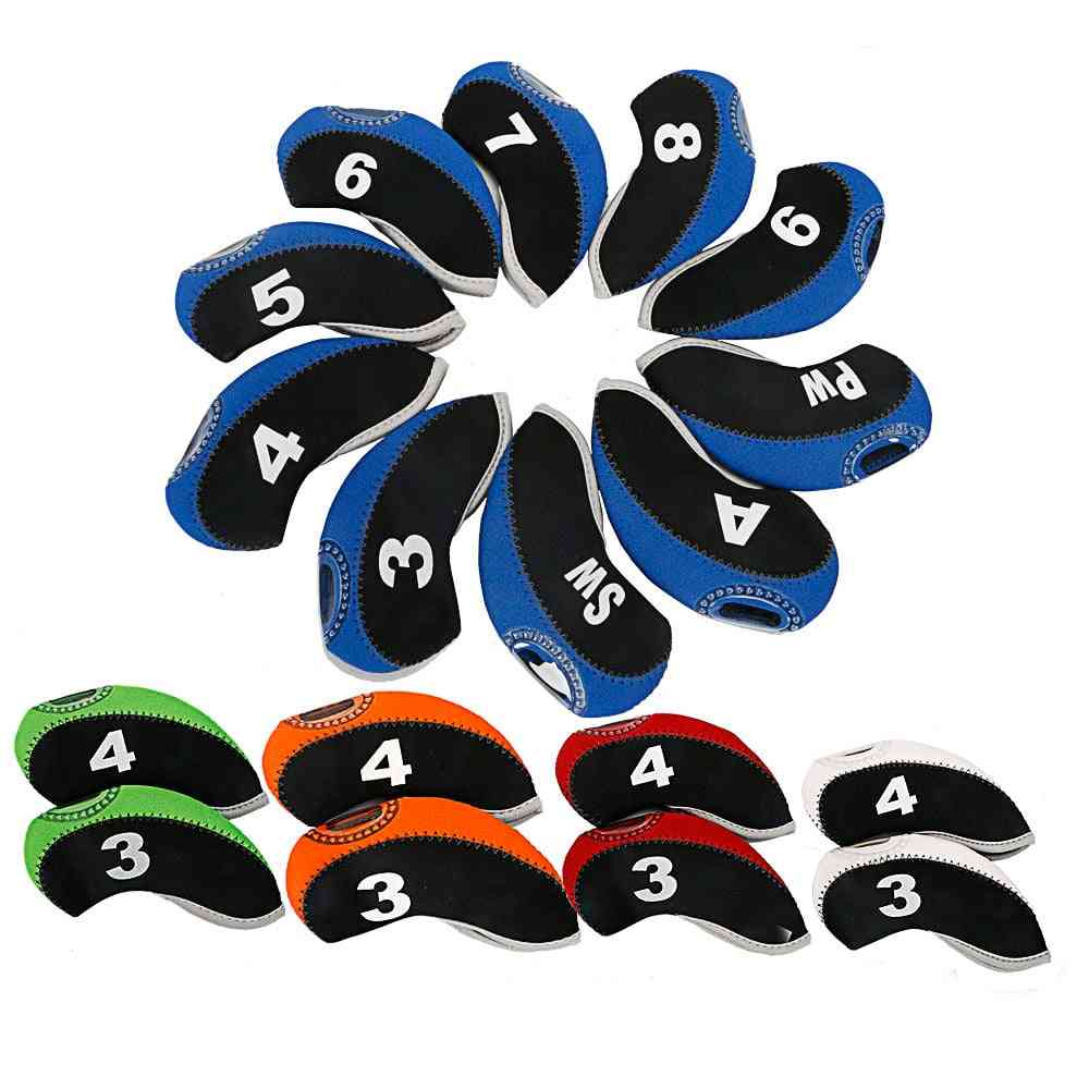 Neoprene Fit- Golf Irons Head Covers