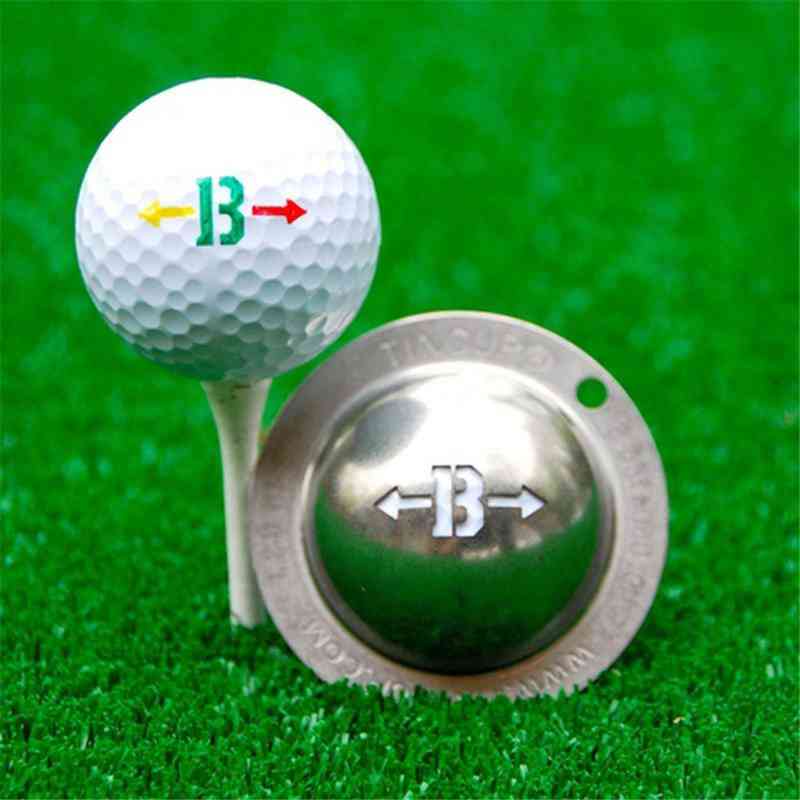 Stainless Steel Golf Marker - Marker Tool Golf Sports Tool