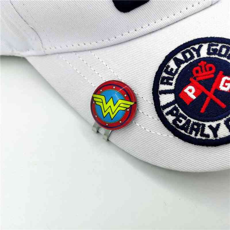 New Magnetic Golf Hat Clip With Ball Marker