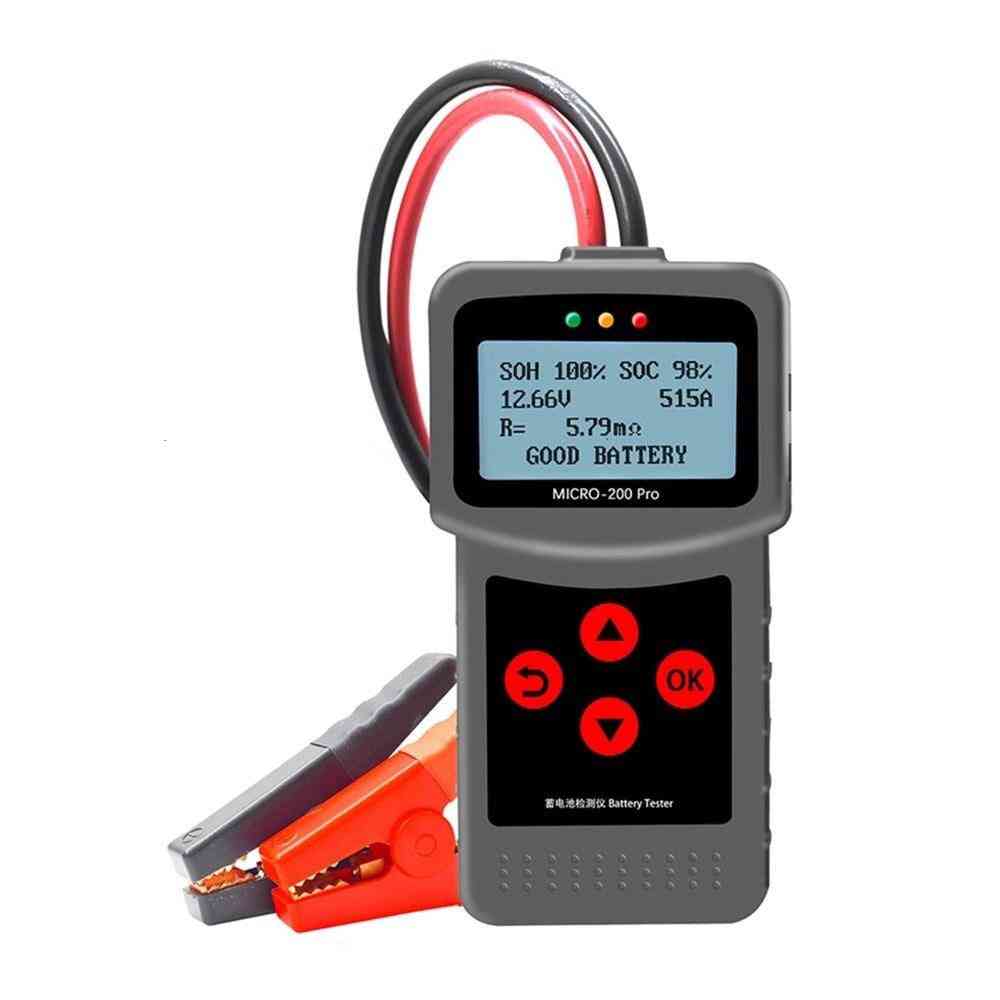 Car Battery Tester Gel Automotive Load Battery System Analyzer