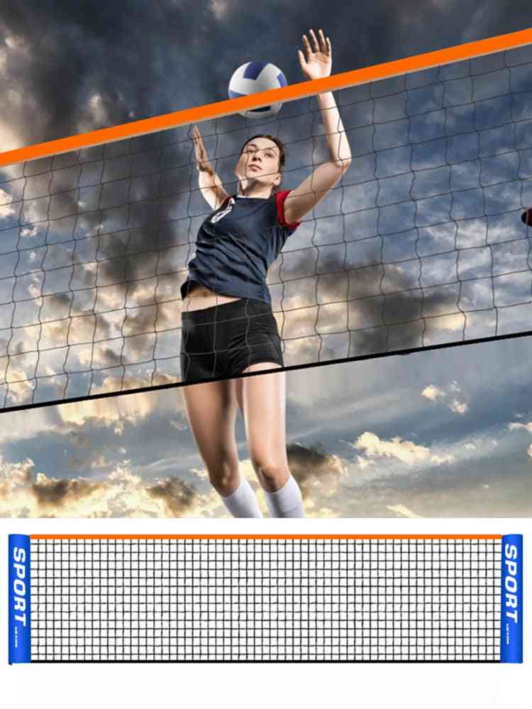 Badminton let opsætning volleyballnet