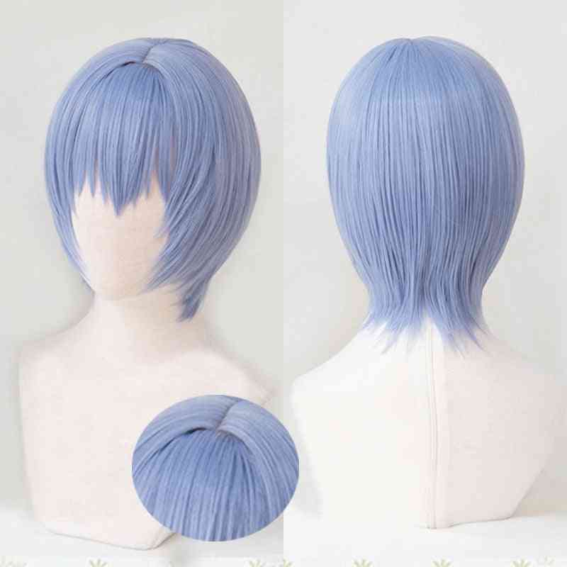 Light Blue Heat Resistant Hair Cosplay Costume Wig