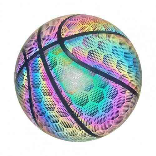 Hehkuva heijastava koripallo, holografiset valoisat urheilutarvikkeet