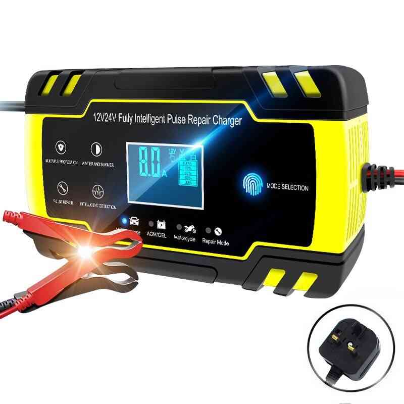 12v-24v 8a Digital Lcd Display Car Battery Chargers