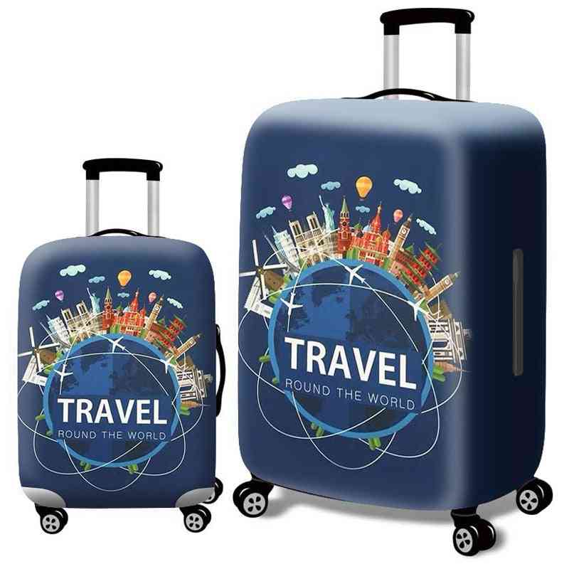 City Design Pattern Thicken Luggage Covers