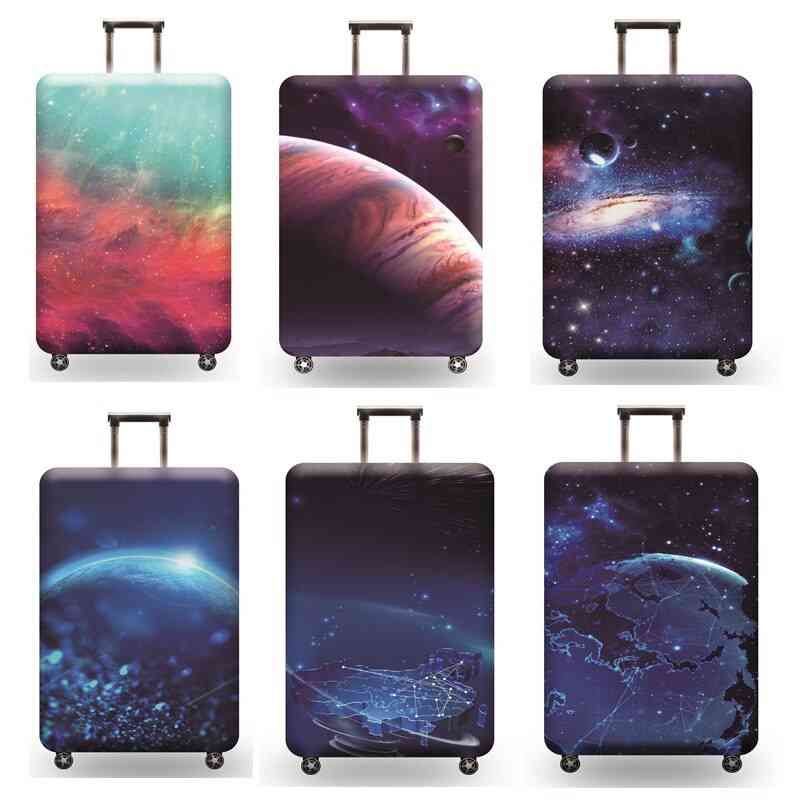 Travel Around The World Luggage Protective Covers