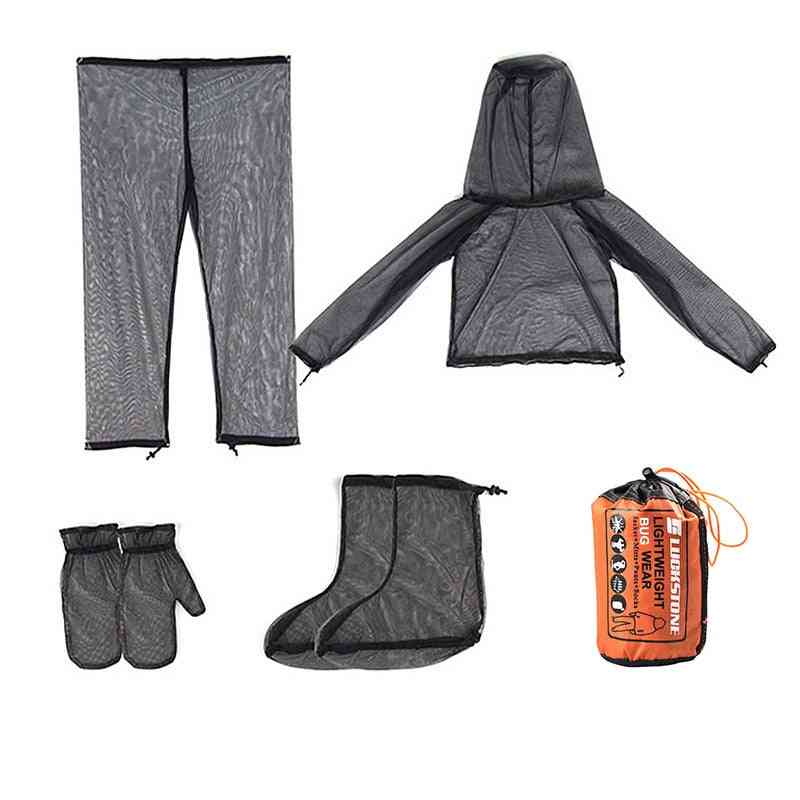 Mosquito-proof Suit, Outdoor Fishing Adventure Insect-proof Clothing Set
