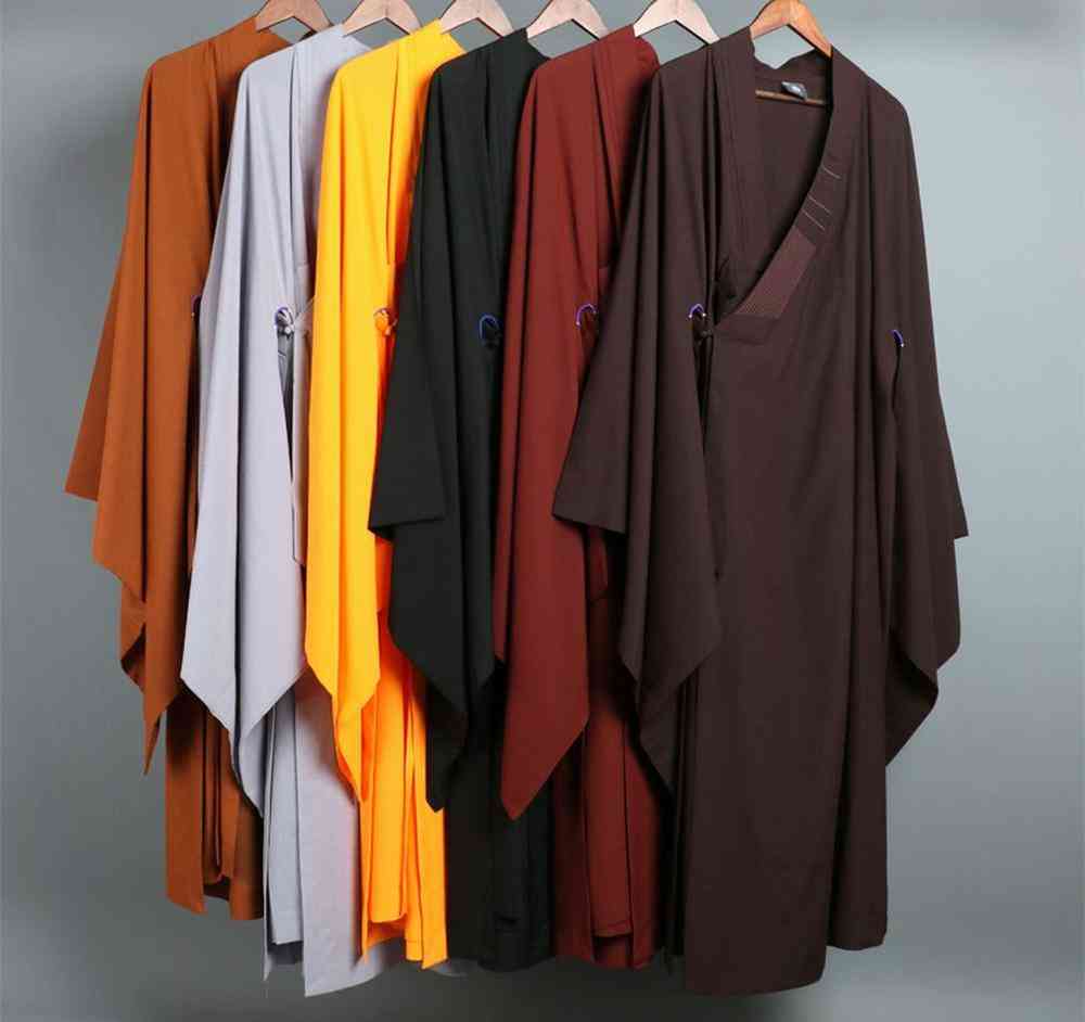 Shaolin Monk Kung Fu Suits Zenmeditation Clothing Uniforms