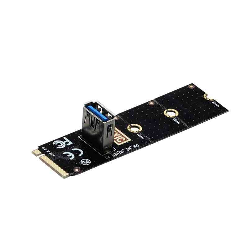 Riser Card M2 Slot Extender Adapter For Btc/eth Mining