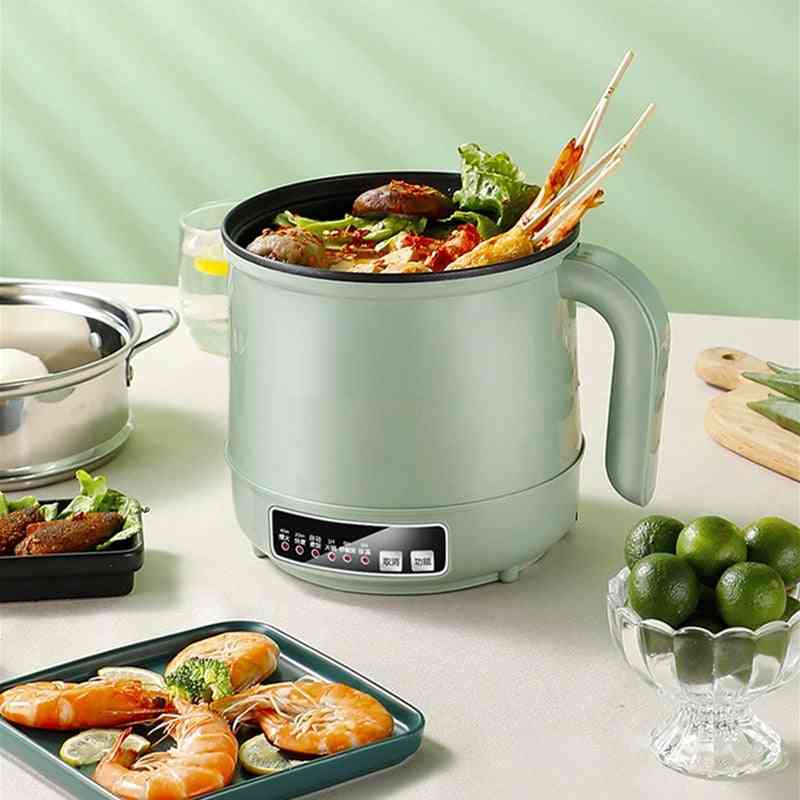 Electric Steel Rice Cooker Hotpot Noodles Soup Pot