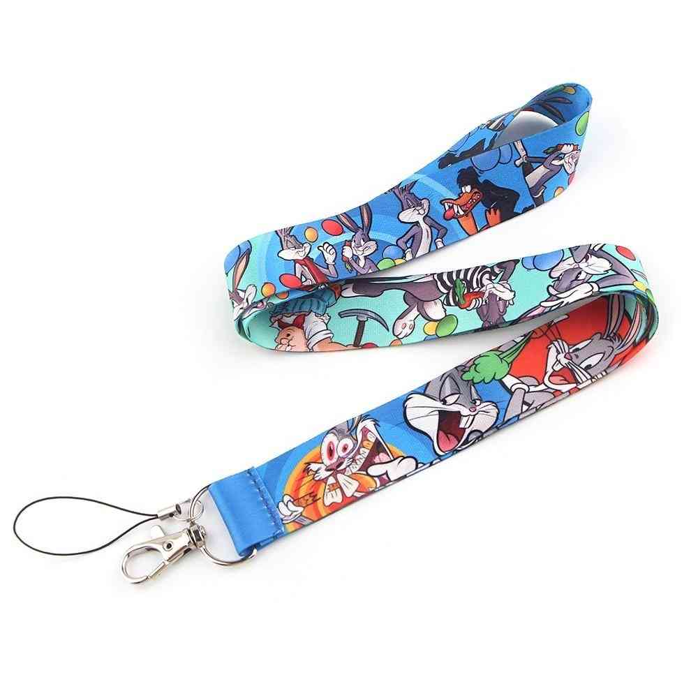 Funny Animal Lanyards For Key Id Card Gym Cell Phone Strap