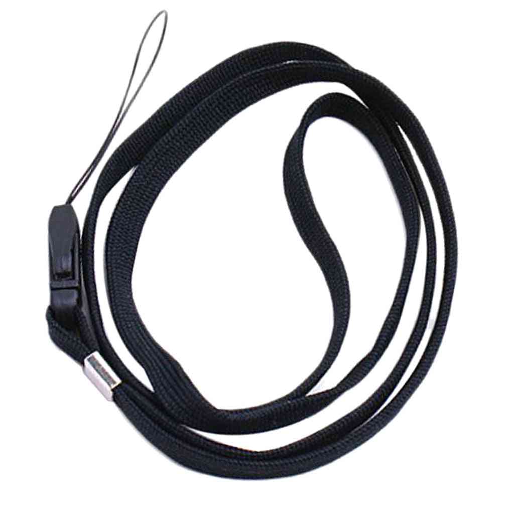 Black Neck Straps Lanyards For Camera Cell Phone