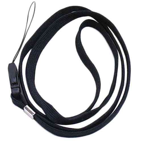 Black Neck Straps Lanyards For Camera Cell Phone