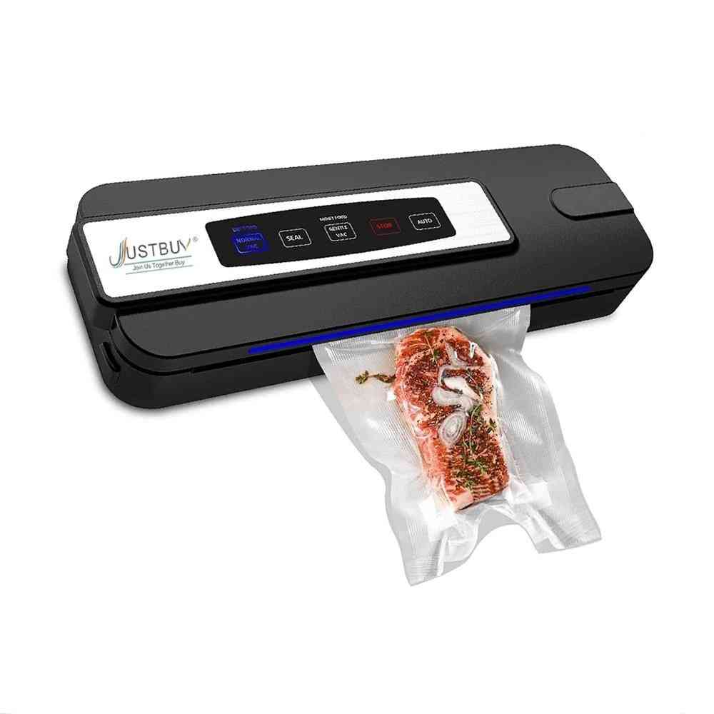 Vacuum Food Sealer Seal Machine With Lcd Touch And Cutter For Packaging