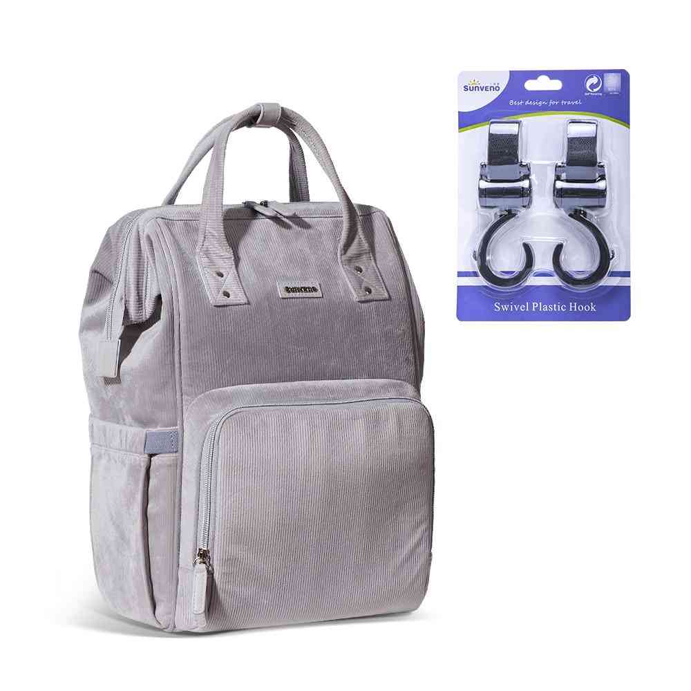 Sunveno Fashion Diaper Bag Backpack Baby Bags For Mom Designer Travel