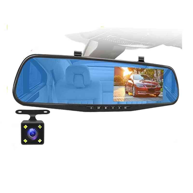 Video Recorder Dual Len With Rearview Camera