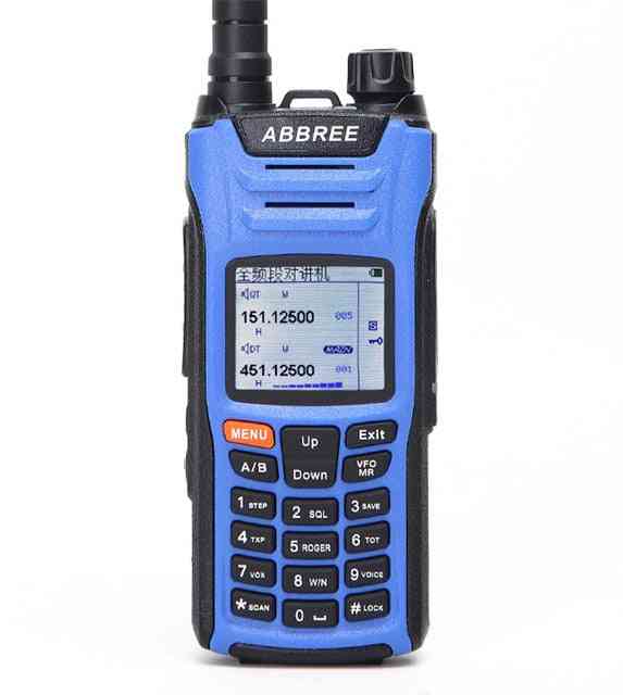 Ar-f6 Walkie Talkie Police Band Lcd Color