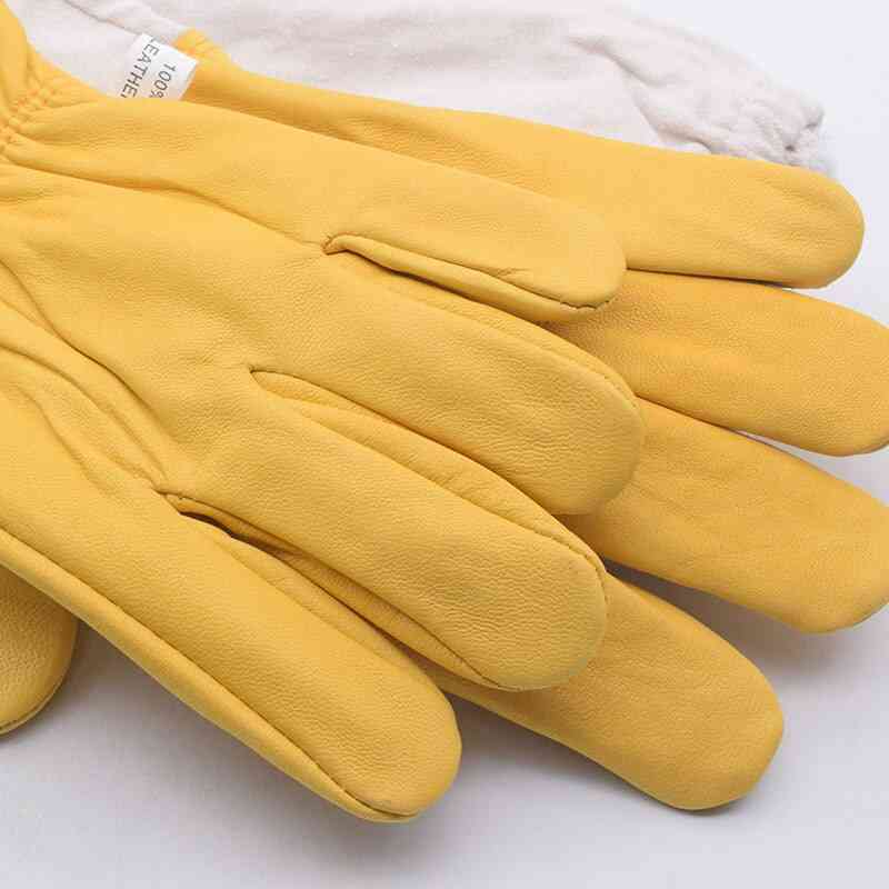 Bee Gloves Sheepskin For Professional Apiculture