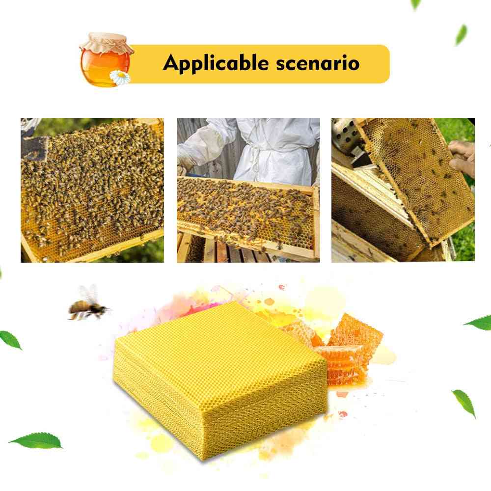 Natural Honeycomb Bee Wax Foundation Sheets Paper