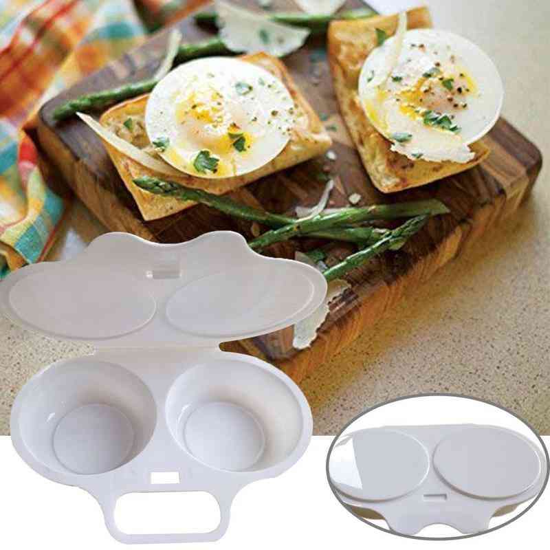 Flowers Round Shape Egg Steamer Cooking Mold