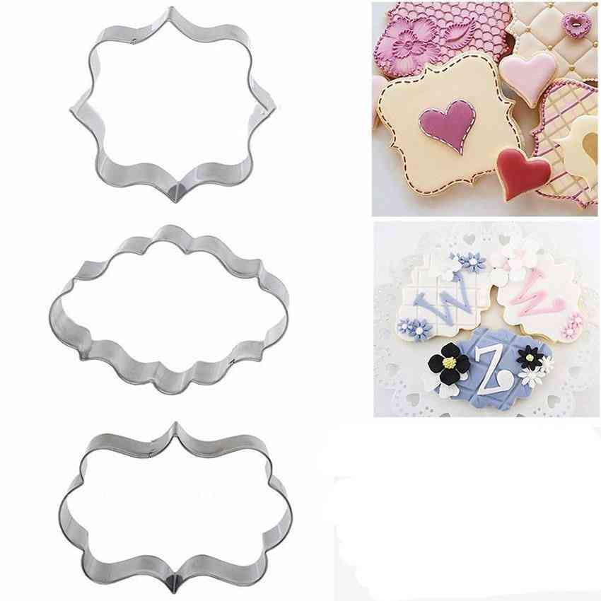 Sugar Biscuit Mold Plaque Cutter Cookies Frame