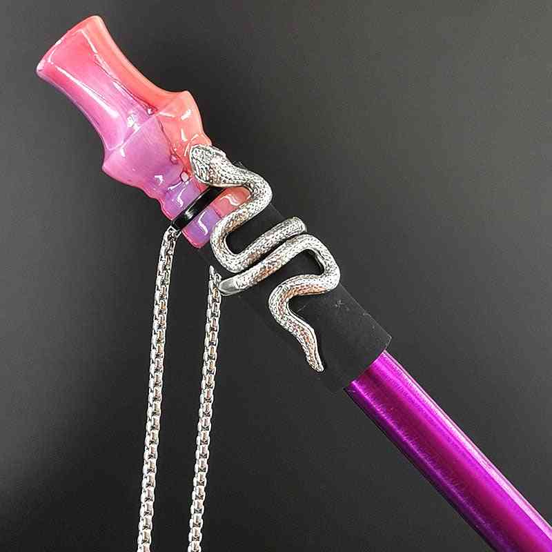Reusable Hookah Mouthpiece With Stainless Chain