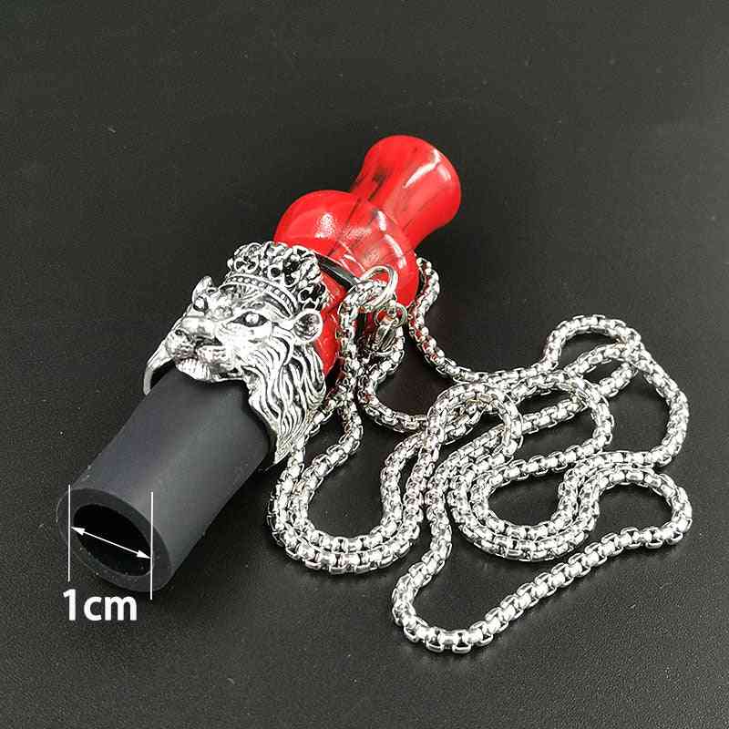 Reusable Hookah Mouthpiece With Stainless Chain
