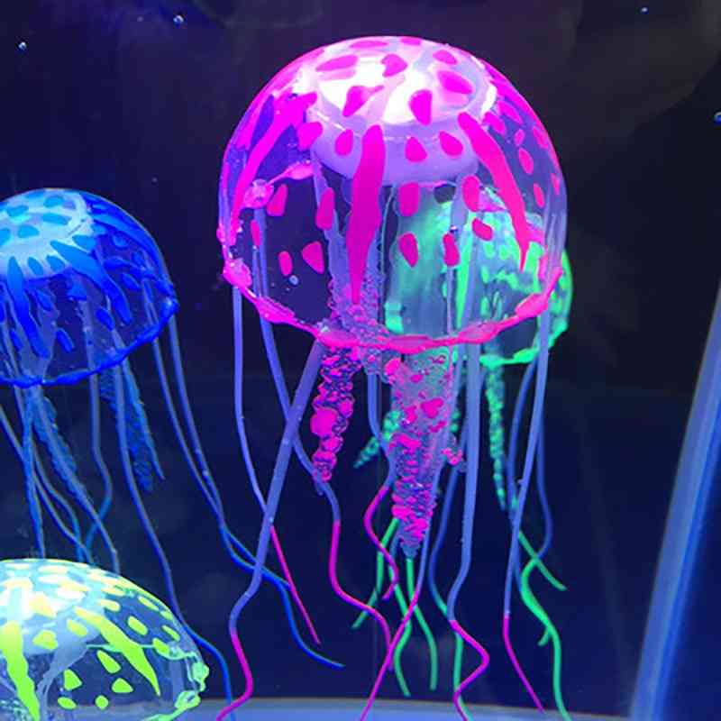 Artificial Swim Glowing Effect Jellyfish