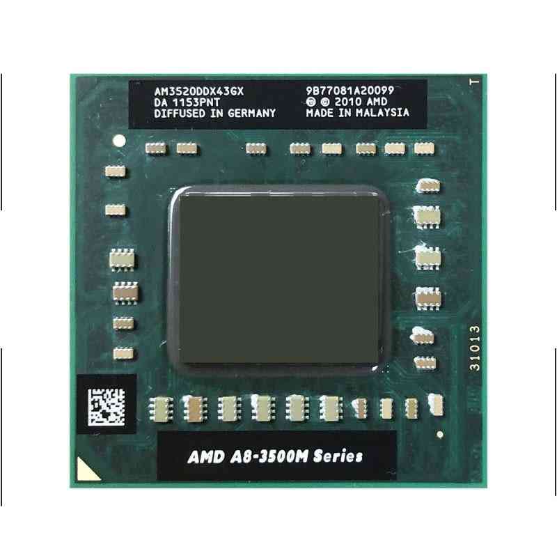 Amd A8-series 1.6 Ghz Quad-core & Thread Cpu Processor Am3520ddx43gx Socket Fs1