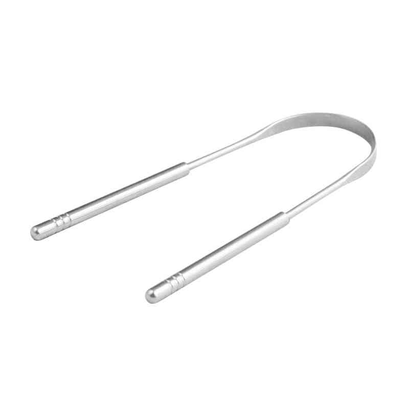 Stainless Steel Tongue Cleaning Scraper