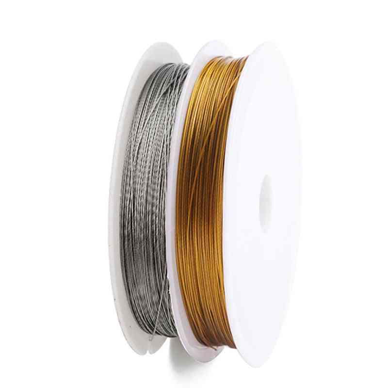 Gold Color Stainless Steel Wire Beading Rope