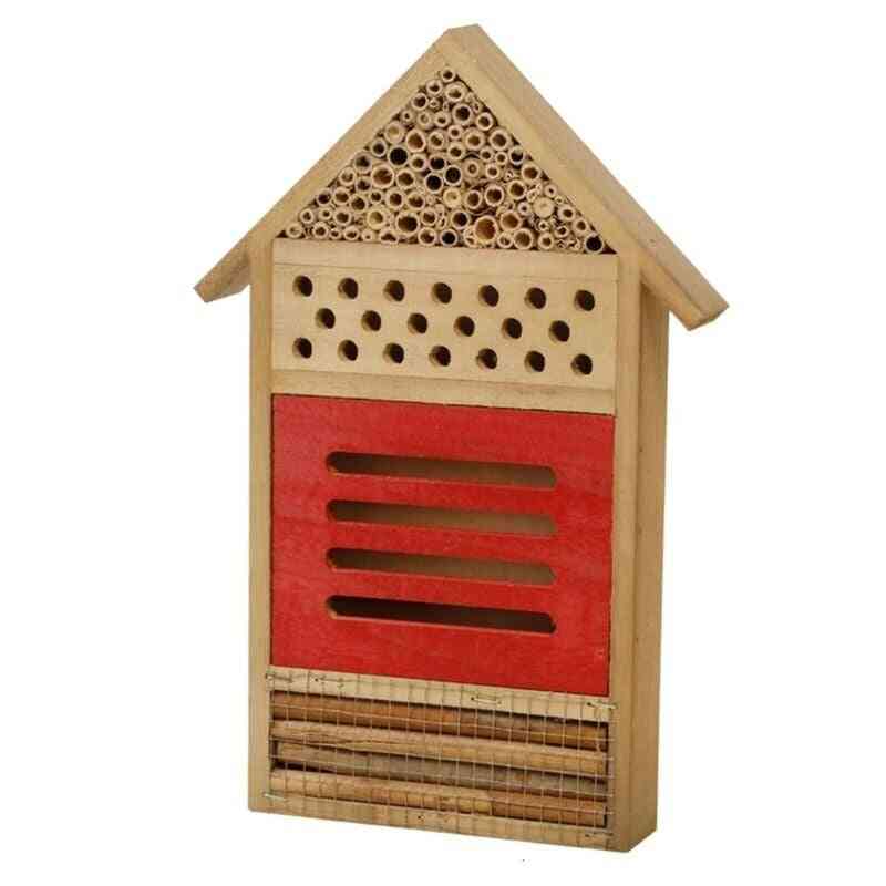 Natural Wooden Insect Hotel Bee House