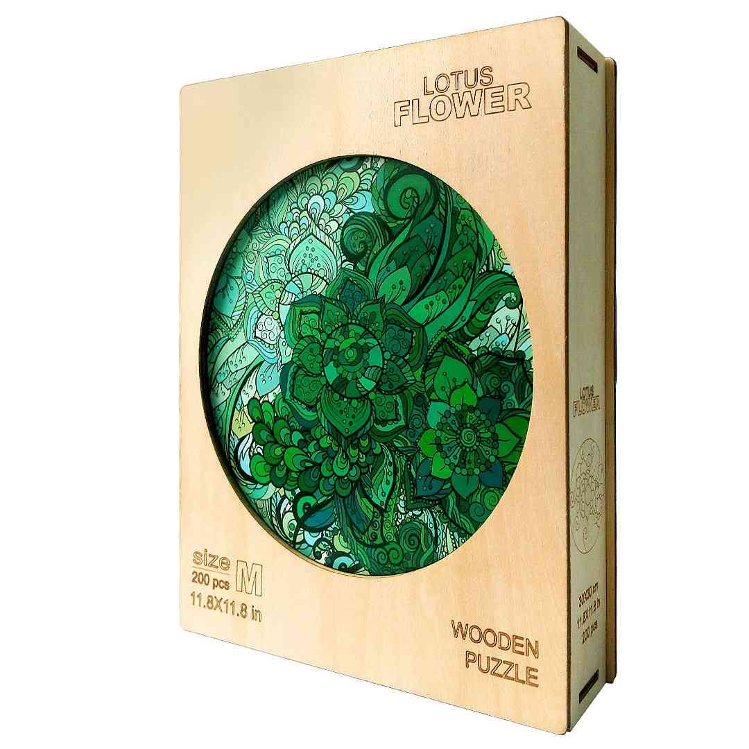 Lotus Educational Games Wooden Puzzles