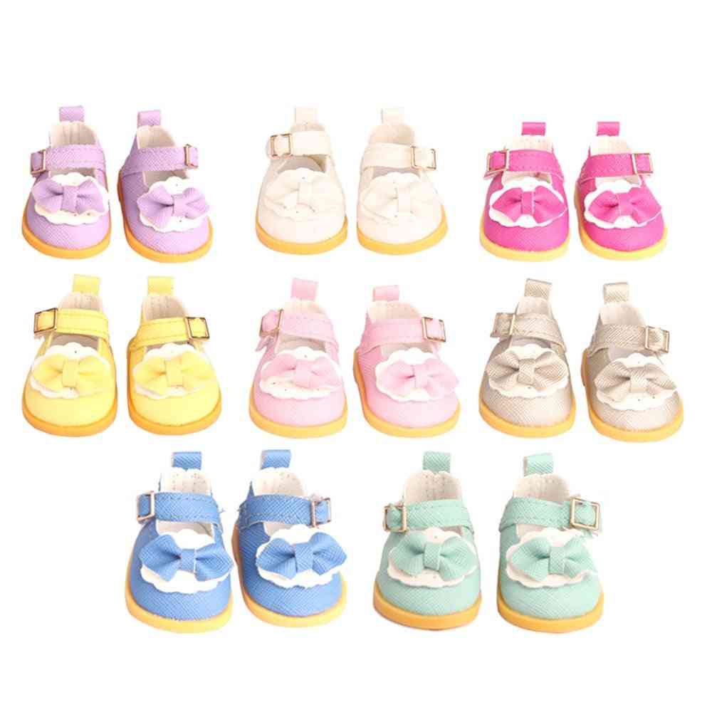Cute Bow- Shoes Doll Toy Accessories