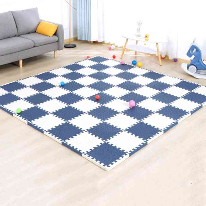 Baby Puzzle Foam Mat Play Mat Kids Interlocking Exercise Tiles Rugs Floor Tiles Carpet Soft Carpet Climbing Pad Eva 1cm