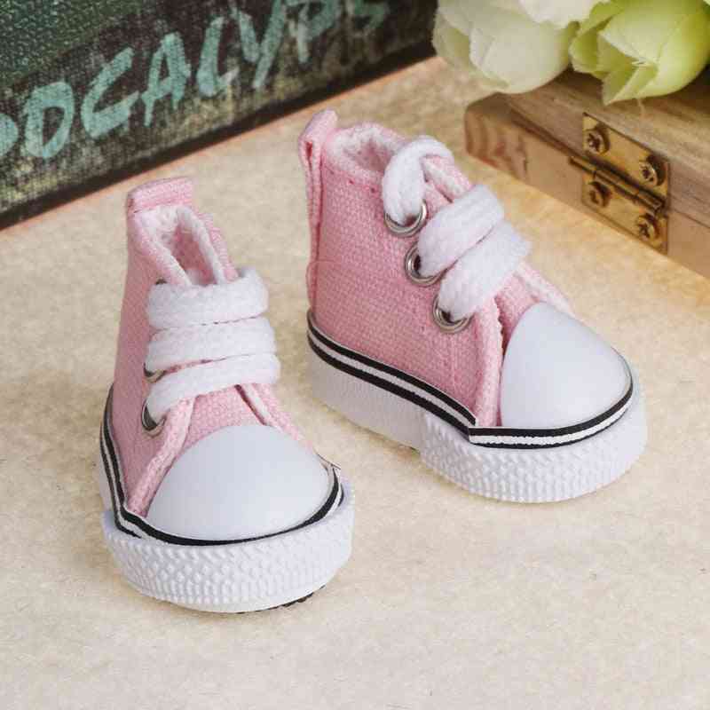 5cm Doll Shoes Accessories - Canvas Fashion Summer Mini Sneakers