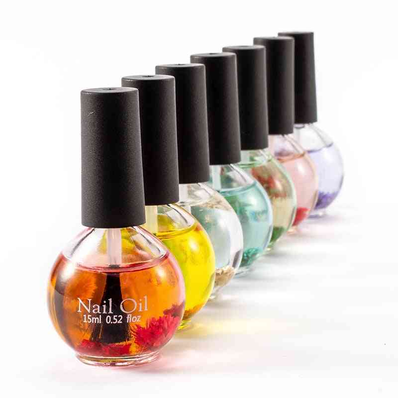 Nail Nourishment Oil Dried Flowers Softener Nutritional Cuticle Oil