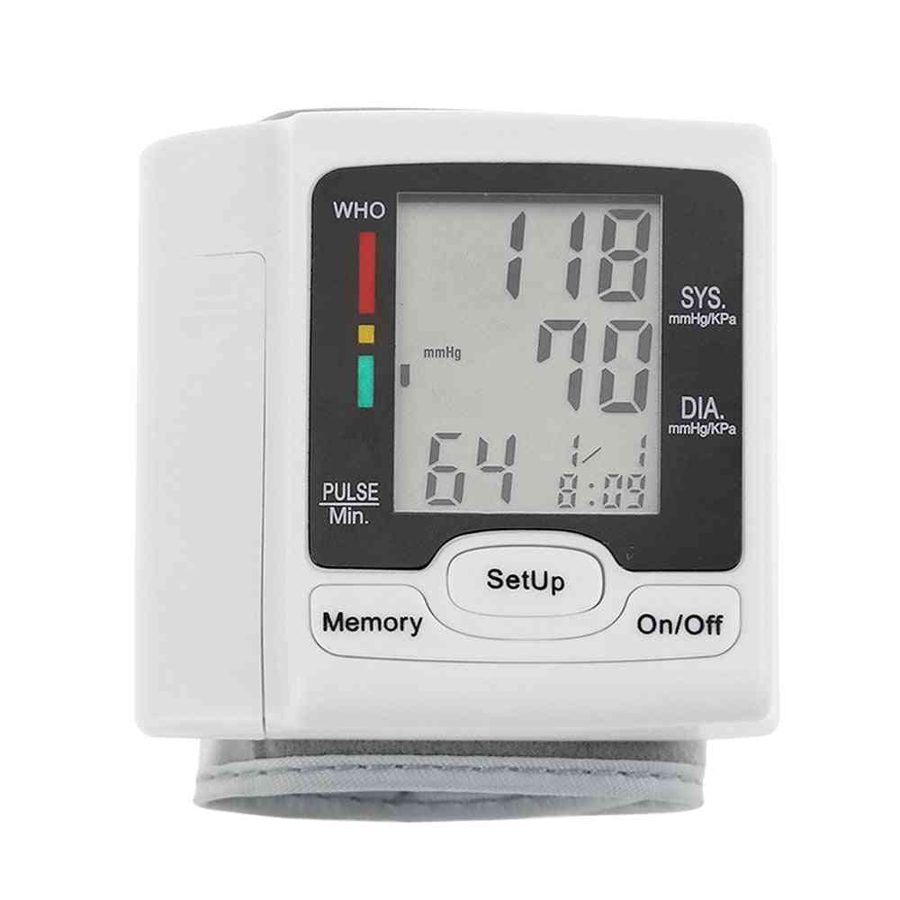 Lcd Display Blood Pressure Monitor Tonometer Diagnostic-tool