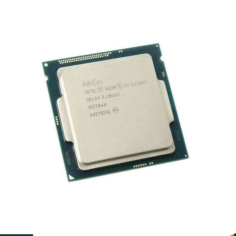 Intel xeon e3 1220 v3 3.1ghz 8mb 4-kärnig sr154 lga 1150 cpu-processor